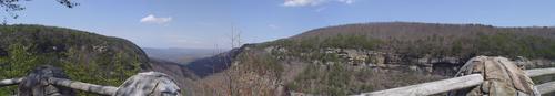 Cloudland Canyon Panorama