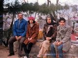 Dad, Munira, Mom, me in Murree