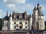 Chateau in Loire valley, France