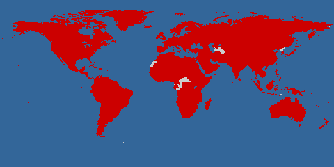 Visitor Countries Map