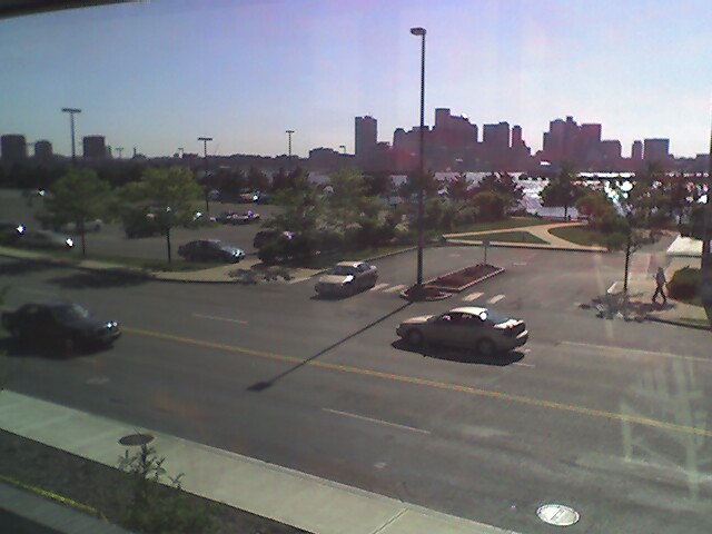 View from Boston airport