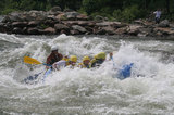 Enjoying the whitewater